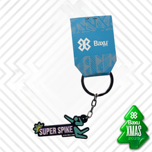 Cargar imagen en el visor de la galería, Llavero Voleibol - Super spike Baxu - Morado /Azul