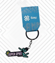 Cargar imagen en el visor de la galería, Llavero Voleibol - Super spike Baxu - Morado /Azul