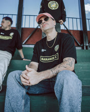 Cargar imagen en el visor de la galería, Playera Unisex Oversize Fútbol - Baxu - BANANAS FC (La People´s League 24-25) - Bananas Flow - Negro