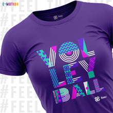 Cargar imagen en el visor de la galería, Blusa Mujer Voleibol - Baxu - E Motion - Joy - Morado / Rosa