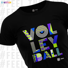 Cargar imagen en el visor de la galería, Blusa Mujer Voleibol - Baxu - E Motion - Joy - Negro / Verde