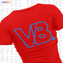Cargar imagen en el visor de la galería, Blusa Mujer Voleibol - Baxu - E Motion - Point - Rojo