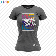 Cargar imagen en el visor de la galería, Blusa Mujer Voleibol - Baxu - E Motion - Volley Flow - Marino Jaspe