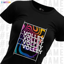 Cargar imagen en el visor de la galería, Blusa Mujer Voleibol - Baxu - E Motion - Volley Flow - Negro