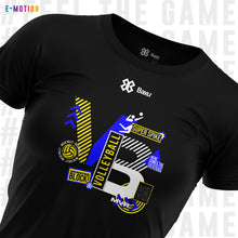 Cargar imagen en el visor de la galería, Blusa Mujer Voleibol - Baxu - E Motion - Volleyphoria - Negro / Amarillo