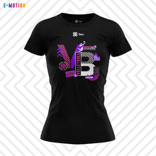 Cargar imagen en el visor de la galería, Blusa Mujer Voleibol - Baxu - E Motion - Volleyphoria - Negro / Rosa