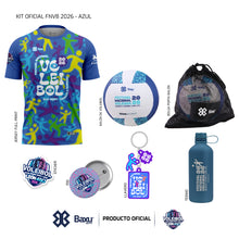 Cargar imagen en el visor de la galería, KIT OFICIAL - FESTIVAL INFANTIL Y JUVENIL DE VOLEIBOL 2026 - FEST - Unisex - Azul