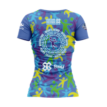 Cargar imagen en el visor de la galería, Jersey Oficial Dama Deportivo - Full Print - Baxu - FESTIVAL NACIONAL DE VOLEIBOL INFANTIL Y JUVENIL LEÓN 2026 - FEST - Azul