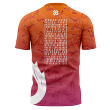Cargar imagen en el visor de la galería, Playera - Full Print - JUEGOS ESCOLARES 2026 - MATCH - Naranja/Rosa