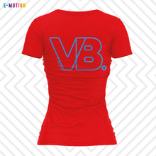 Cargar imagen en el visor de la galería, Blusa Mujer Voleibol - Baxu - E Motion - Point - Rojo