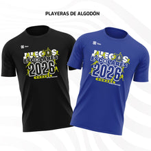Cargar imagen en el visor de la galería, Playera - Algodón - JUEGOS ESCOLARES 2026 - NEON - VERDE