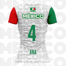 Cargar imagen en el visor de la galería, Jersey Deportivo Mujer - Baxu - México Pro - Sport Sec - Blanco - PERSONALIZADO
