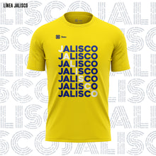 Cargar imagen en el visor de la galería, Playera Sport Sec - Baxu - JALISCO - Crossword - Amarillo