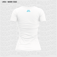 Cargar imagen en el visor de la galería, Blusa Mujer Voleibol - Baxu - MAURO ISAAC 1 - Emblema - Blanco