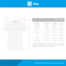 Cargar imagen en el visor de la galería, Playera BAXU Sport Sec - Familia Muza 22 - Azul Rey -