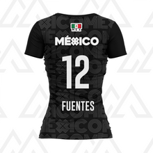 Cargar imagen en el visor de la galería, Jersey Deportivo Mujer - Baxu - México Pro Edición Mauro Isaac Fuentes - Sport Sec - Negro