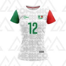Cargar imagen en el visor de la galería, Jersey Deportivo Mujer - Baxu - México Pro Edición Mauro Isaac Fuentes - Sport Sec - Blanco