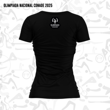 Cargar imagen en el visor de la galería, Blusa Mujer - Básica - Baxu - OLIMPIADA NACIONAL 2025 - Sports ON - Negro