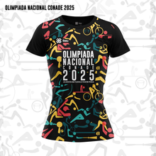Cargar imagen en el visor de la galería, Jersey Mujer Deportivo - Full Print - Baxu - OLIMPIADA NACIONAL 2025 - Kaleido ON - Negro