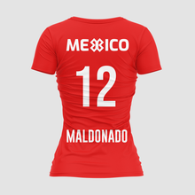 Cargar imagen en el visor de la galería, Blusa Deportiva Selección Mexicana - México Sport Sec - Rojo - PERSONALIZADO
