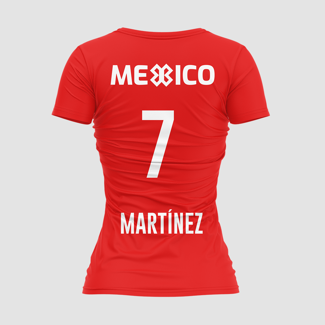 Blusa Deportiva Selección Mexicana México Sport Sec Rojo