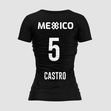 Cargar imagen en el visor de la galería, Blusa Deportiva Selección Mexicana - México Sport Sec - Negro - PERSONALIZADO