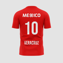 Cargar imagen en el visor de la galería, Playera Deportiva Selección Mexicana - México Sport Sec - Rojo - PERSONALIZADO