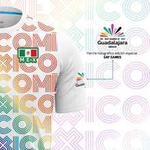 Cargar imagen en el visor de la galería, Jersey Deportivo - Baxu - Selección México Pro Edición Delegación Mexicana Gay Games Guadalajara 2023 - Sport Sec - Blanco
