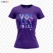 Cargar imagen en el visor de la galería, Blusa Mujer Voleibol - Baxu - E Motion - Joy - Morado / Rosa