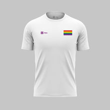 Cargar imagen en el visor de la galería, Playera Pride Baxu - BANDERA PRIDE - Blanco