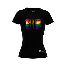 Cargar imagen en el visor de la galería, Blusa Pride Baxu - LOVE IS LOVE - Negro
