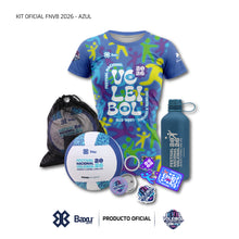 Cargar imagen en el visor de la galería, KIT OFICIAL - FESTIVAL INFANTIL Y JUVENIL DE VOLEIBOL 2026 - FEST - Dama - Azul
