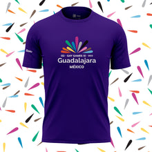 Cargar imagen en el visor de la galería, Playera Baxu - Gay Games Guadalajara - (Basics) - Sport Sec - Morado
