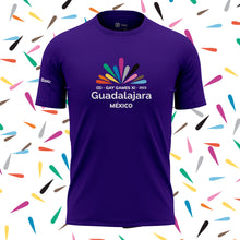 Cargar imagen en el visor de la galería, Playera Baxu - Gay Games Guadalajara - (Basics) - Sport Sec - Morado