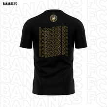 Cargar imagen en el visor de la galería, Playera Unisex Oversize Fútbol - Baxu - BANANAS FC (La People´s League 24-25) - Bananas Flow - Negro
