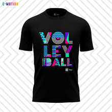 Cargar imagen en el visor de la galería, Playera Unisex Voleibol - Baxu - E Motion - Joy - Negro / Rosa