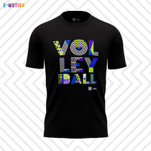 Cargar imagen en el visor de la galería, Playera Unisex Voleibol - Baxu - E Motion - Joy - Negro / Verde