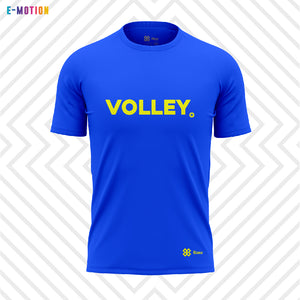 Playera Unisex Voleibol - Baxu - E Motion - Point - Azul Rey