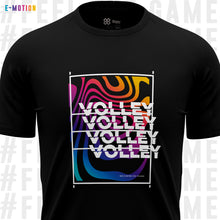 Cargar imagen en el visor de la galería, Playera Unisex Voleibol - Baxu - E Motion - Volley Flow - Negro