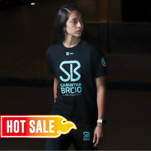Cargar imagen en el visor de la galería, Playera Unisex Voleibol - Baxu - Samantha Bricio SET1 - Negro