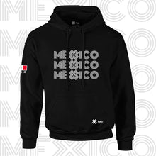Cargar imagen en el visor de la galería, Sudadera Deportiva Unisex - Baxu - México Pro - Negro - PERSONALIZADO