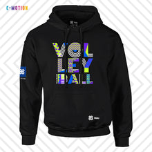 Cargar imagen en el visor de la galería, Sudadera Unisex Voleibol - Baxu - E Motion - Joy - Negro/Verde