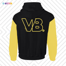 Cargar imagen en el visor de la galería, Sudadera Unisex Voleibol - Baxu - E Motion - Point - Negro/Amarillo