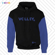 Cargar imagen en el visor de la galería, Sudadera Unisex Voleibol - Baxu - E Motion - Point - Negro/Azul Plumbago