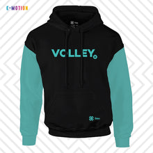 Cargar imagen en el visor de la galería, Sudadera Unisex Voleibol - Baxu - E Motion - Point - Negro/Menta