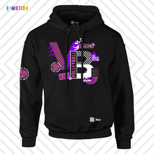 Cargar imagen en el visor de la galería, Sudadera Unisex Voleibol - Baxu - E Motion - Volleyphoria - Negro/Rosa