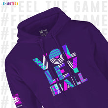 Cargar imagen en el visor de la galería, Sudadera Unisex Voleibol - Baxu - E Motion - Joy - Morado/Rosa