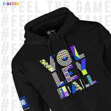 Cargar imagen en el visor de la galería, Sudadera Unisex Voleibol - Baxu - E Motion - Joy - Negro/Verde
