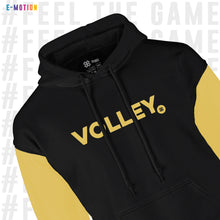 Cargar imagen en el visor de la galería, Sudadera Unisex Voleibol - Baxu - E Motion - Point - Negro/Amarillo