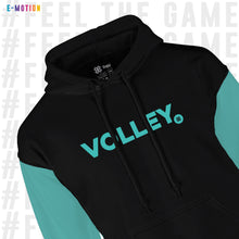 Cargar imagen en el visor de la galería, Sudadera Unisex Voleibol - Baxu - E Motion - Point - Negro/Menta